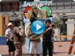 Angry Birds catapults itself into real life