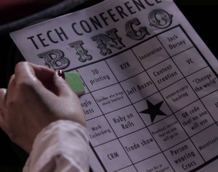 Forget beach blanket bingo, tech conference bingo’s all the rage