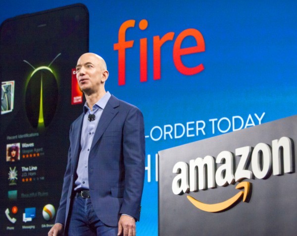 Jeff Bezos promises more Amazon smartphones despite Fire Phone flameout