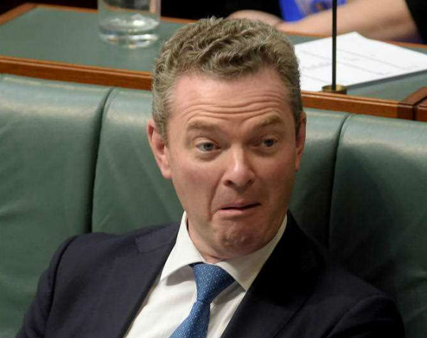 Just kidding?:  Christopher Pyne bleats a retreat over goat’s cheese jibe