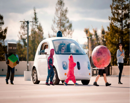 Halloween helps Google self-driving cars not go bump in the night around kids