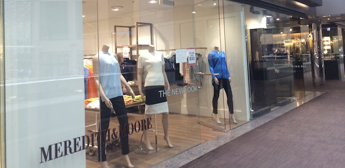 Collapsed clothing retailer Meredith & Moore closing doors “for good”