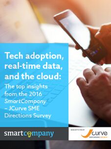 Tech adoption, real-time data, and the cloud: The top insights from the 2016 SmartCompany – JCurve SME Directions Survey