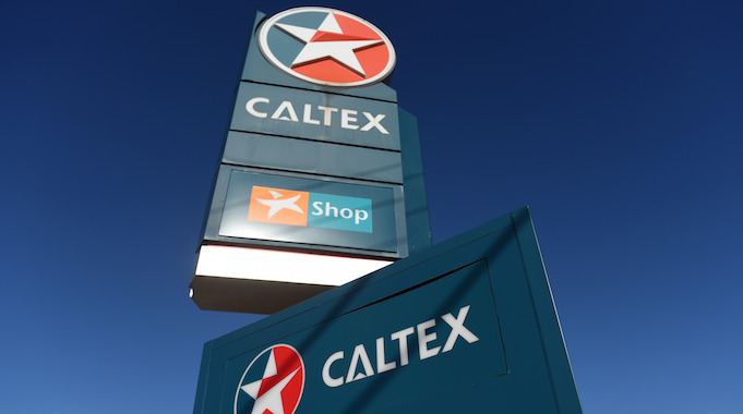 Caltex service station