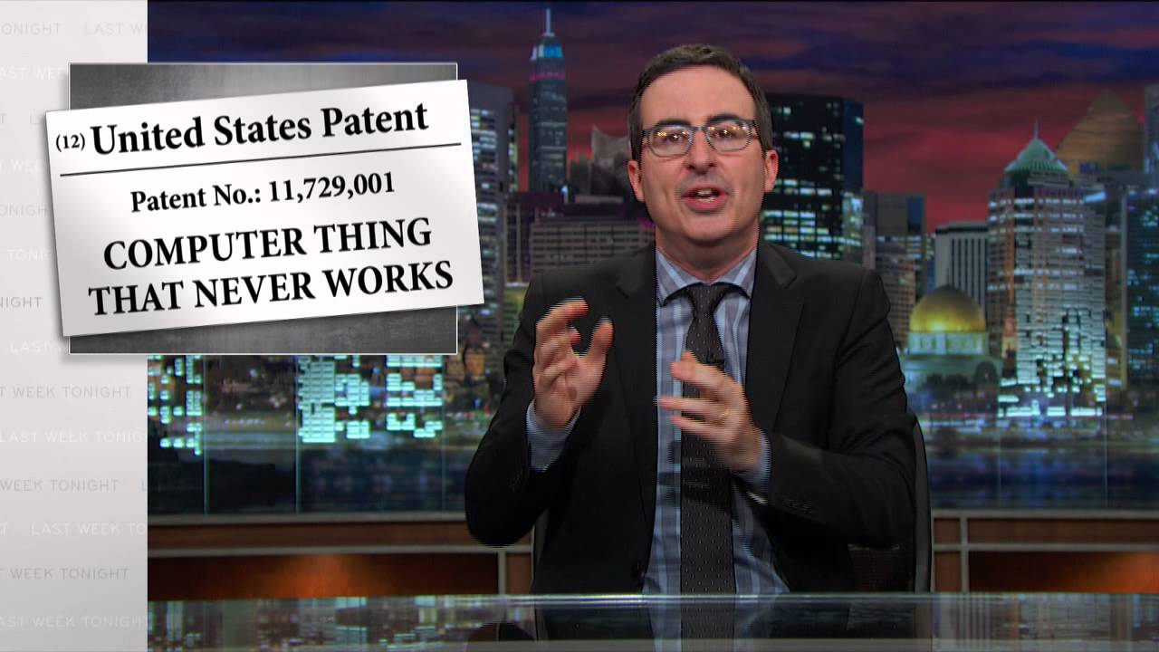 John Oliver rips into “horrifying” patent trolls: Why startups should take notice