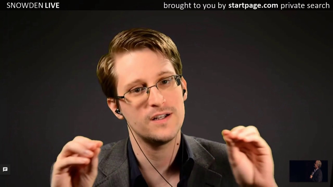 A message to tech entrepreneurs from Edward Snowden: “We can build something better”