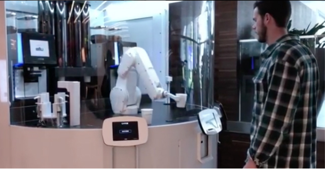 Startup launches robot barista in San Francisco