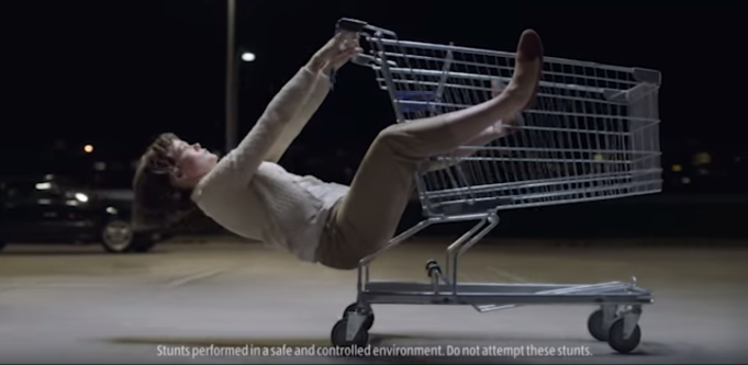 Aldi ad garners multiple complaints but ad watchdog says trolley stunts were not “realistic”