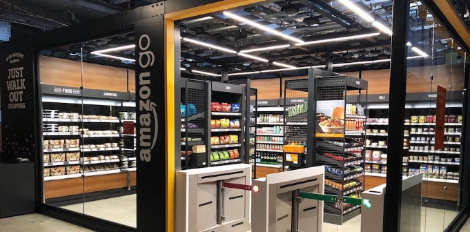 Amazon’s latest cashier-less supermarket is basically a giant vending machine