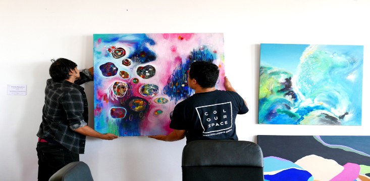 How this artwork-for-offices startup kept all of its clients during COVID-19, and expanded into brightening up hospitals