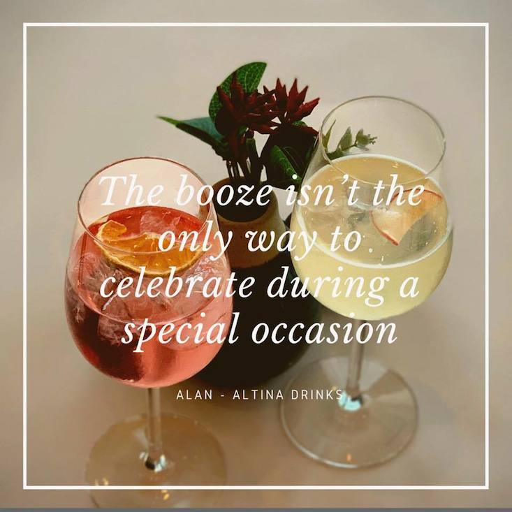 Altina Drinks quote