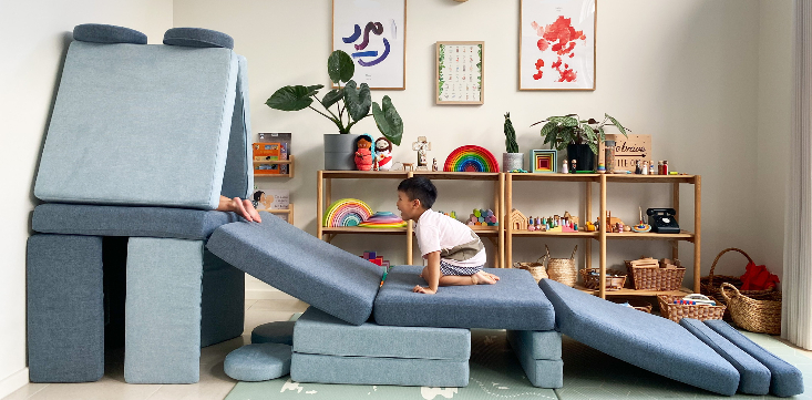 Small business wins top design award for Aussie-made children’s play sofa