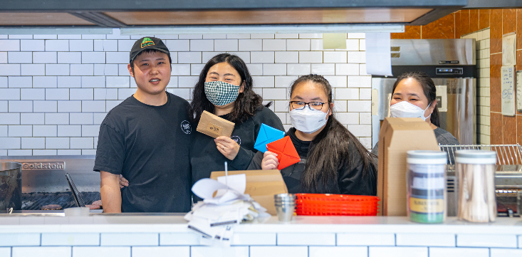 Sydney burger restaurant goes viral with Squid Game challenges