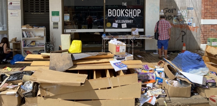 Flooding nearly killed Mullumbimby, but the community is banding together to keep it alive