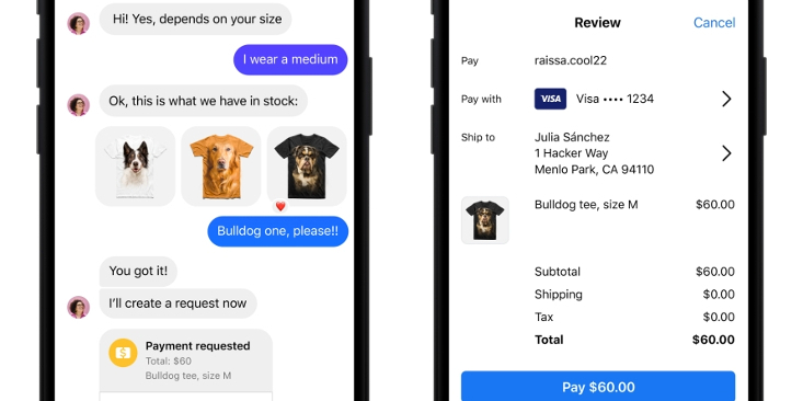 Instagram “payment in chat” feature allows shoppers to buy via DM