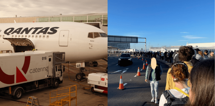 Qantas, Etihad and more could be hit with airport staff strikes as baggage handlers mull industrial action