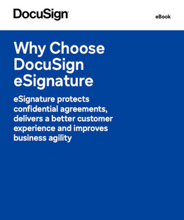 eBook: Why choose eSignature