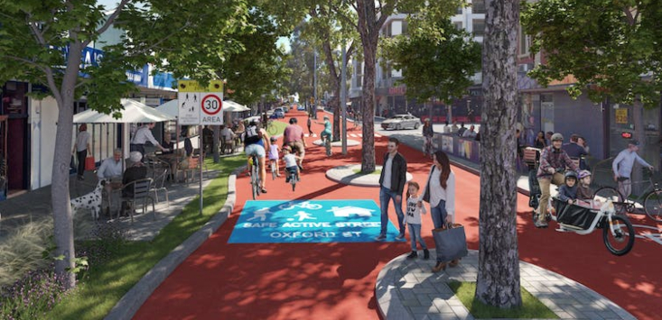 What Aussie shopping strips would look like without cars, and how local businesses could benefit