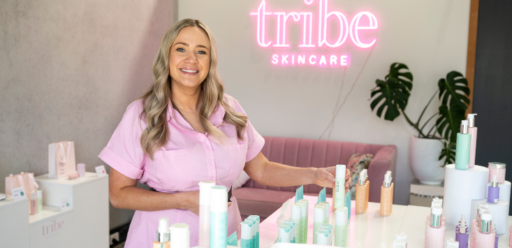 Tribe Skincare founder Kayla Houlihan rebranded and stopped advertising. Now her business is stronger than ever