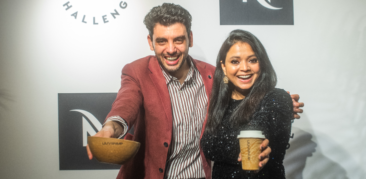 Edible coffee cup startup Uuvipak wins $50,000 prize in Nespresso circular economy competition