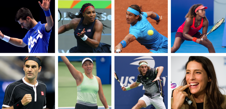 The tennis stars serving up aces in the business world