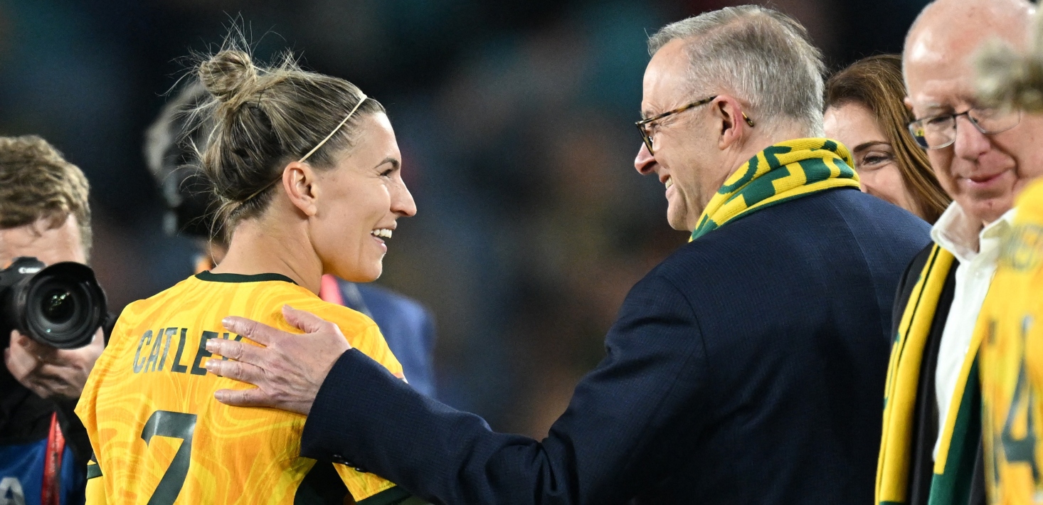 Matildas triumph at Women’s World Cup could result in a bonus public holiday, says Albanese