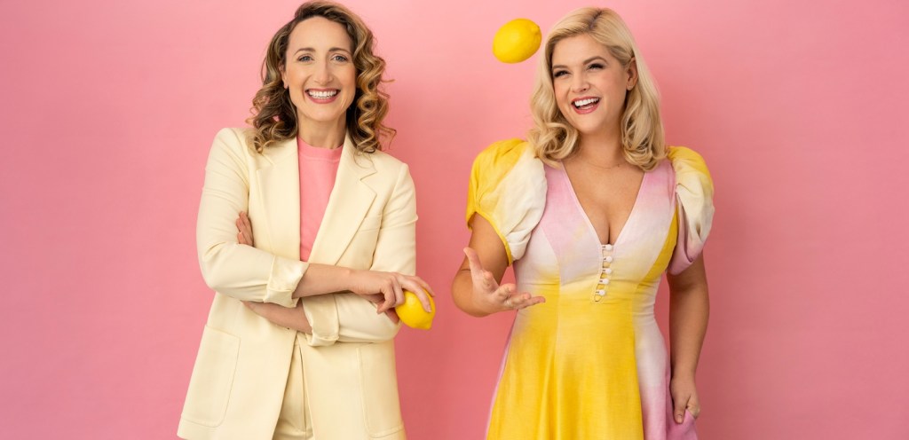 When life gives you lemons and pep talks: How theatre stars Elise McCann and Lucy Durack amassed 10,000 users for their wellness app Hey Lemonade