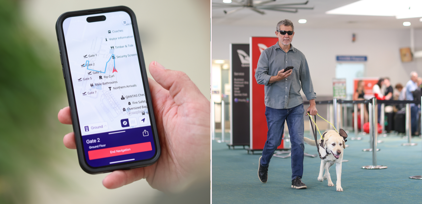 Wayfinding app BindiMaps touches down inside Sunshine Coast airport