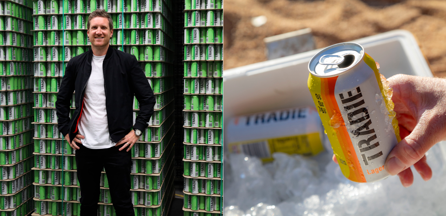 After undies, deodorant and boots, Tradie adds beer to its growing portfolio