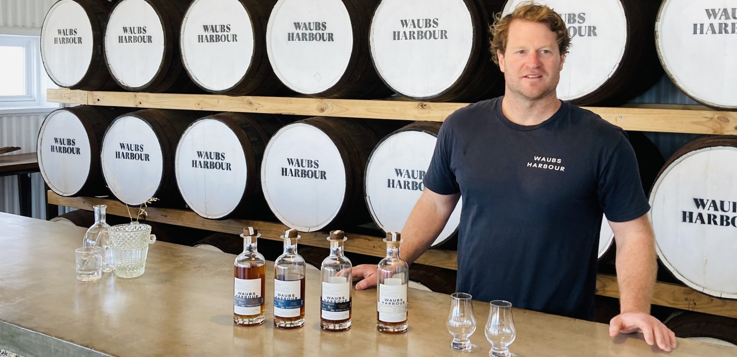 Tasmanian whisky distiller Waubs Harbour wins World Whiskies Award 10 months after launch