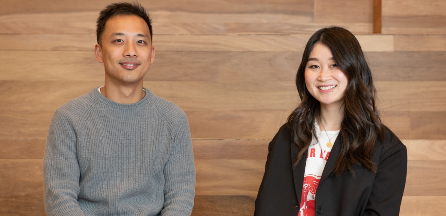 WorkRex co-founders Lance Qian and Jing Chen startups