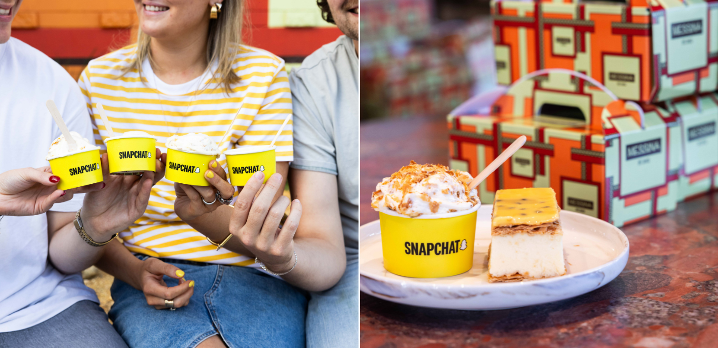 Gelato Messina offers free scoops of Snapchat-inspired flavour this Mates Day