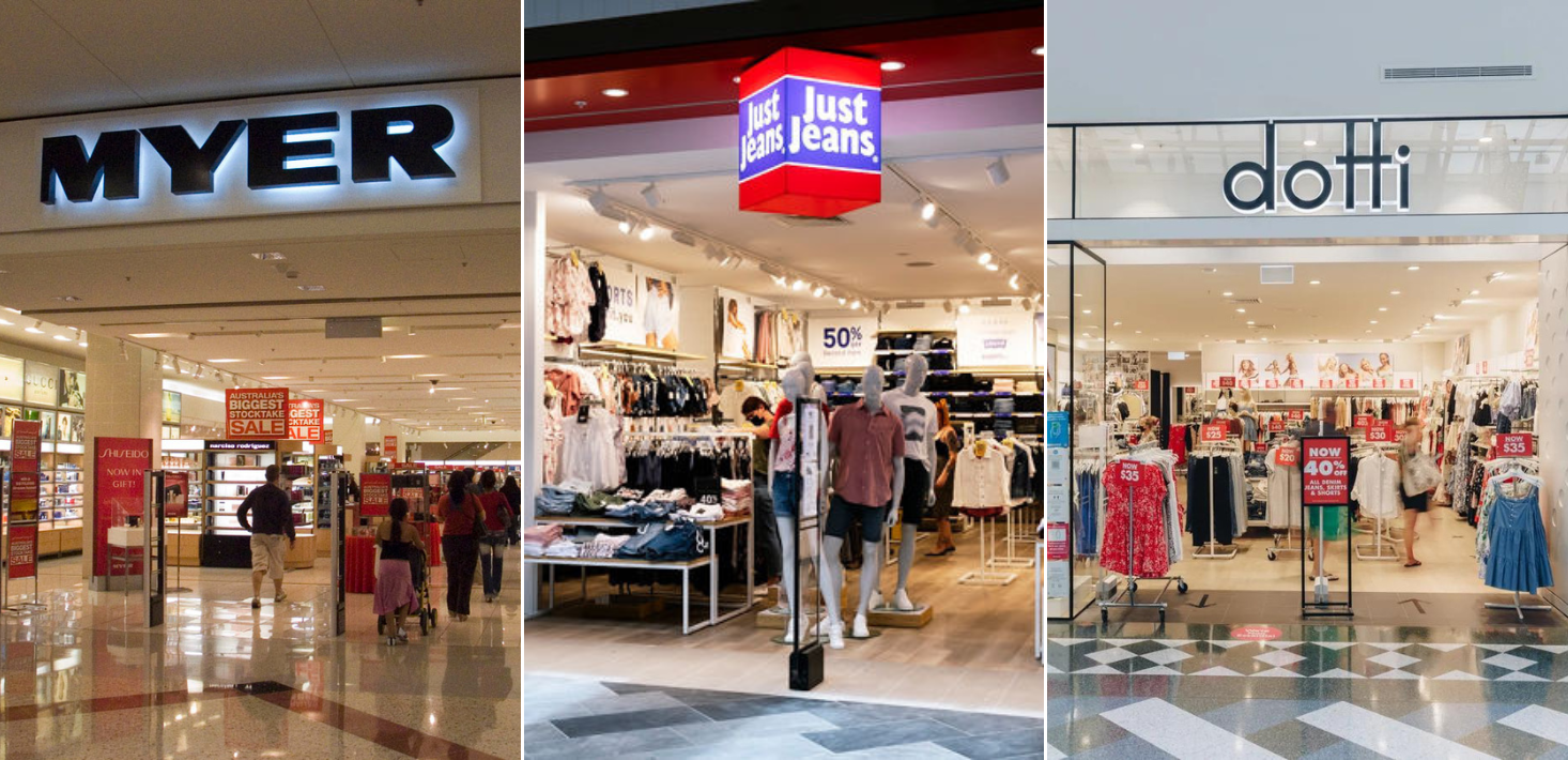 Myer deal could lead to store closures for Just Jeans, Portmans, Dotti and more