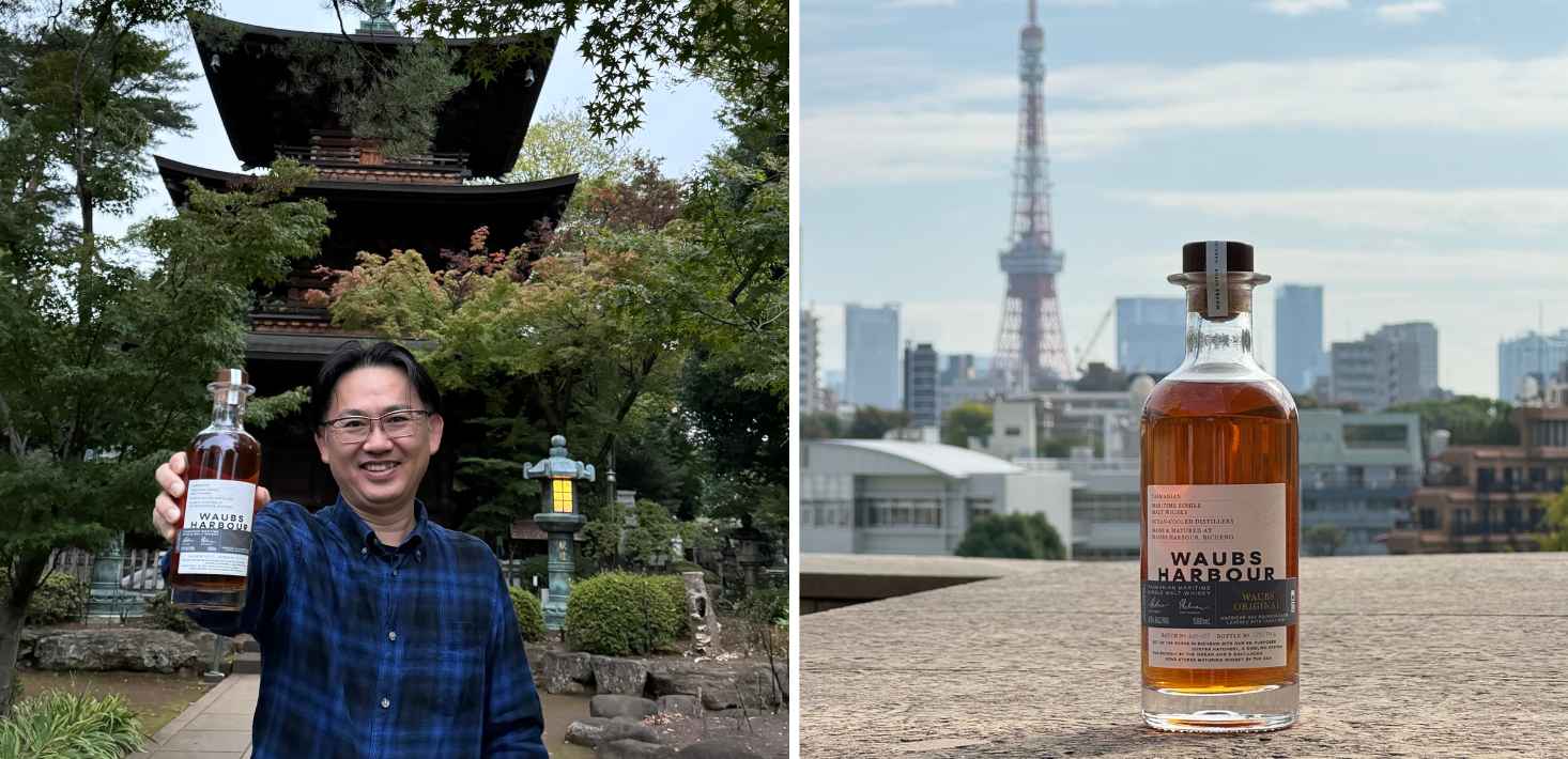 “Perfect alignment”: Tassie whisky distillery Waubs Harbour secures first Japan export deal